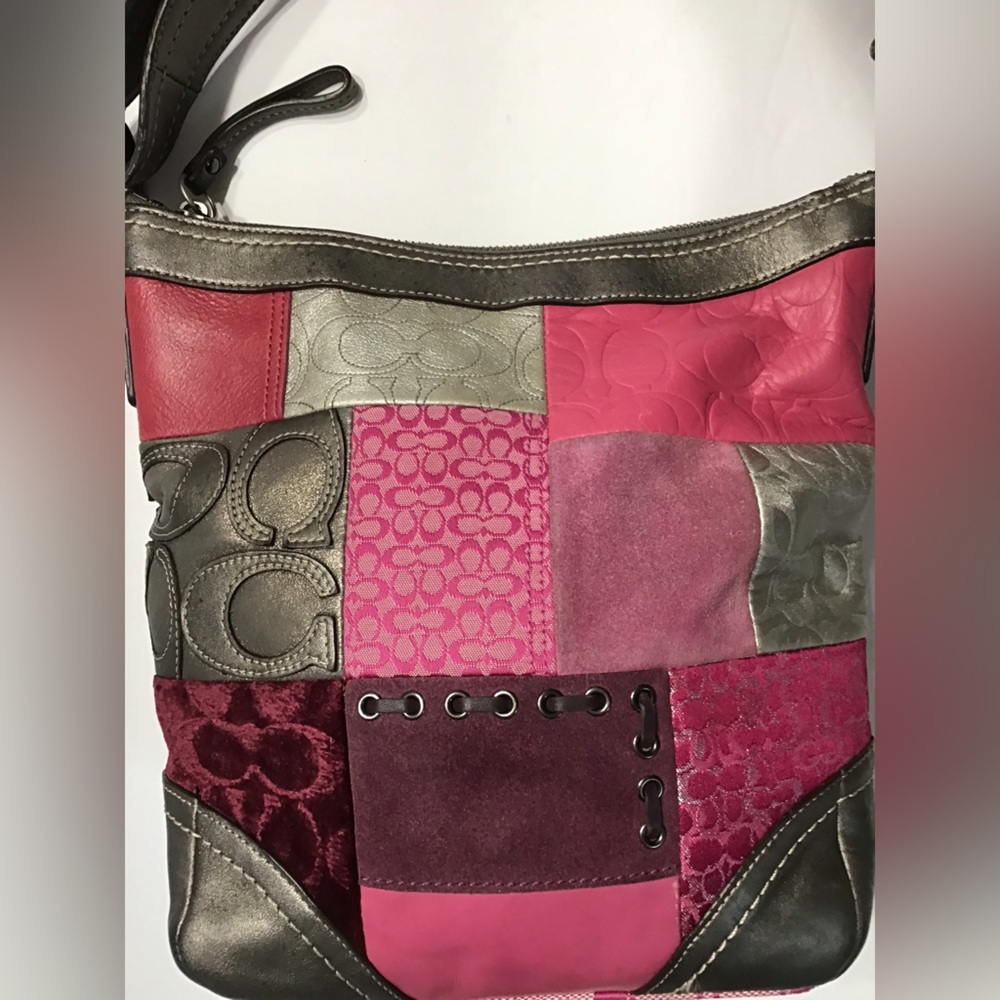 Patchwork Shoulder Bag - image 1